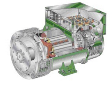 金山屯发电机内部结构图 金山屯发电机内部结构图